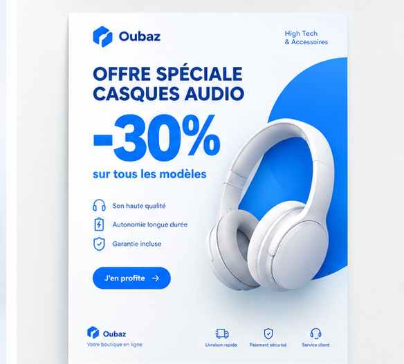Affiche publicitaire : visuel 2
